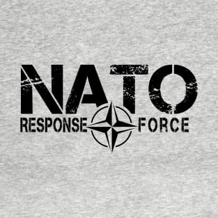 NATO Response Force  (black logo) T-Shirt